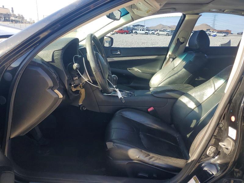 2013 Infiniti VIN JN1CV6AR4DM351462 COPART salvage auction — REAR END, Salvage Title, sold $250 on 2026-07-27 (photo 7)