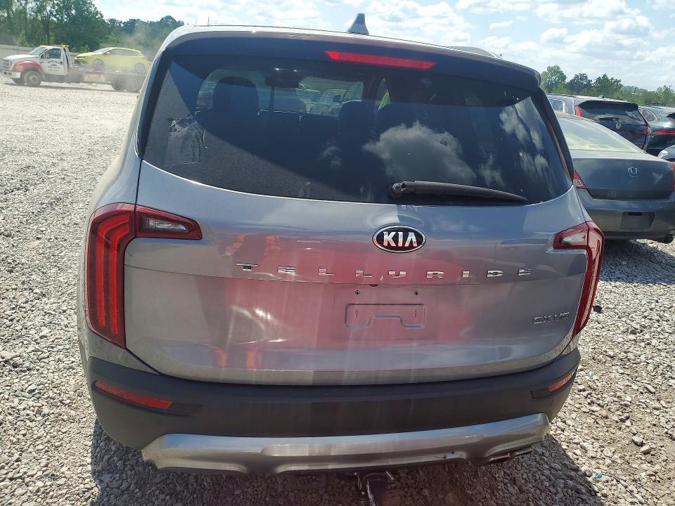 2020 Kia Telluride VIN 5XYP34HC7LG042188 COPART salvage auction — FRONT END, Va - Certificate Of Title, sold $9,600 on 2026-07-07 (photo 6)