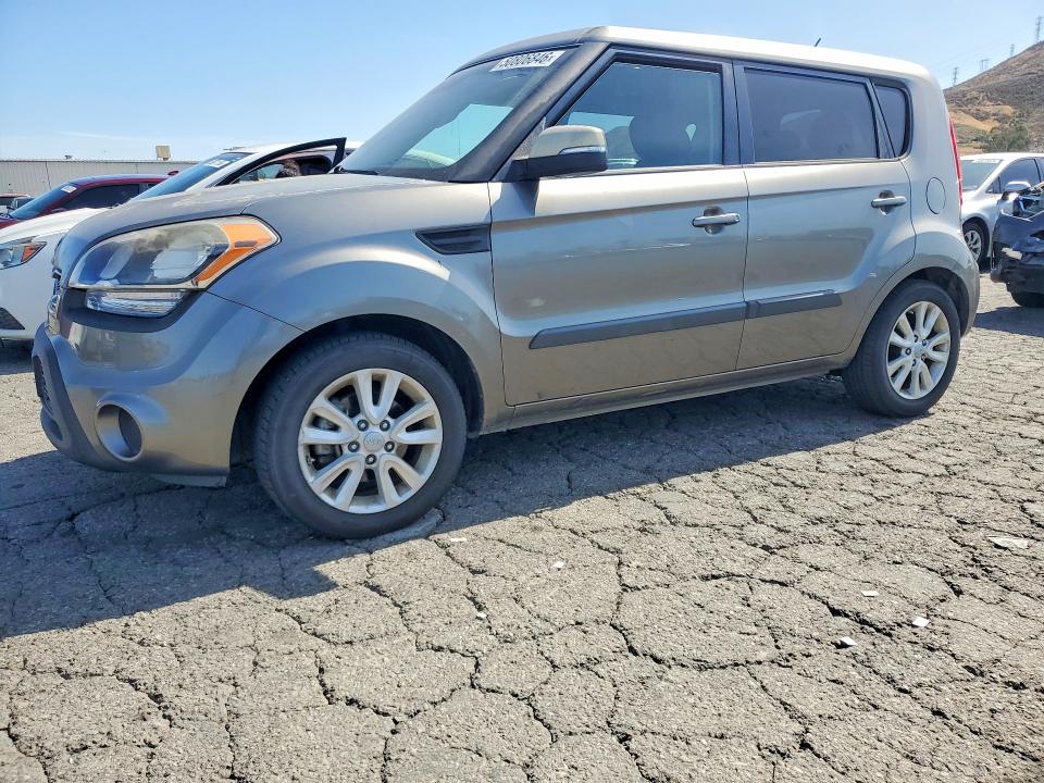 2013 Kia Soul VIN KNDJT2A61D7609928 COPART salvage auction — REAR END, Ca - Salvage Certificate, sold $1,100 on 2026-07-02 (photo 1)