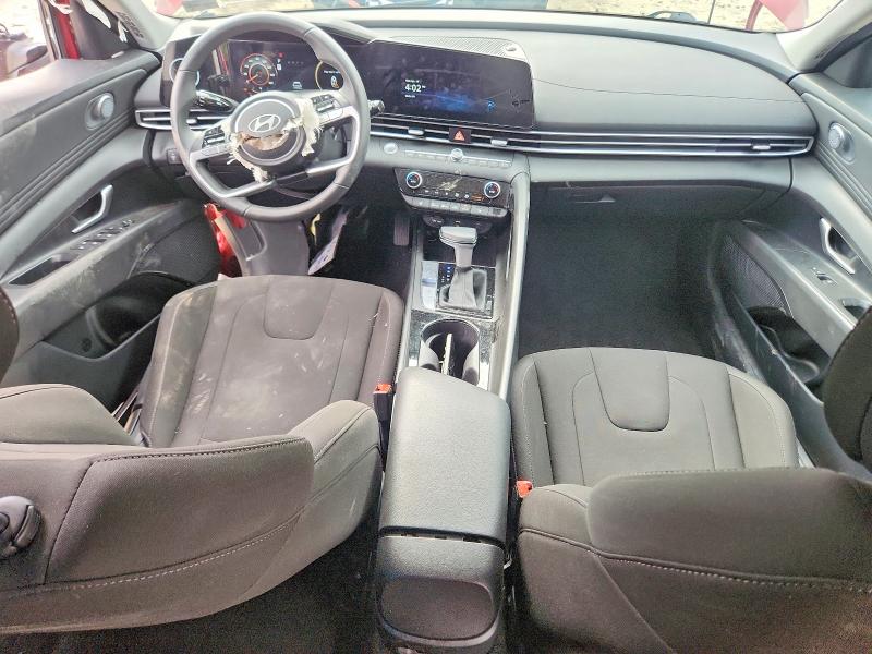 2025 Hyundai Elantra VIN KMHLS4DGXSU978468 COPART salvage auction — SIDE, VA - CERT OF TITLE - SALVAGE, sold $125 on 2026-07-21 (photo 8)