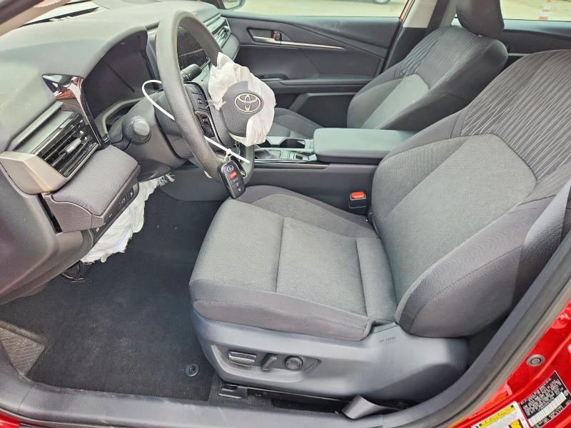 2025 Toyota Camry VIN 4T1DAACK9SU145708 COPART salvage auction — FRONT END, Tx - Certificate Of Title, sold $9,100 on 2026-07-09 (photo 7)