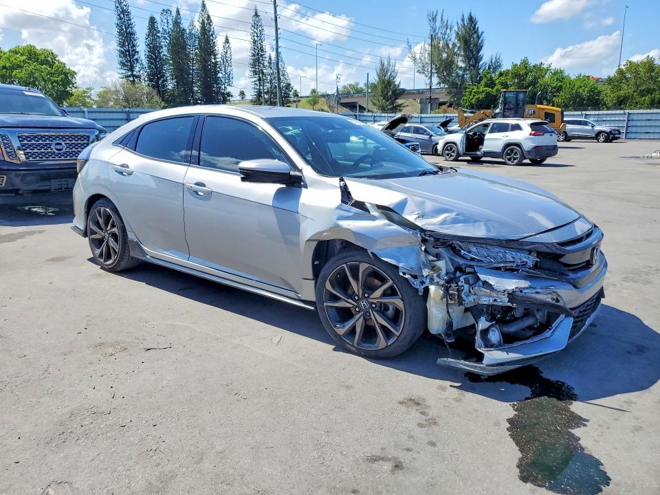 2018 Honda VIN SHHFK7H98JU226921 COPART salvage auction — FRONT END, Salvage Title, sold $3,600 on 2026-07-27 (photo 4)