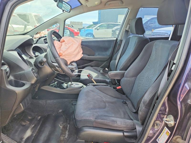 2010 Honda Fit VIN JHMGE8H40AC031303 COPART salvage auction — FRONT END, Ut - Salvage Certificate, sold $325 on 2026-07-07 (photo 7)