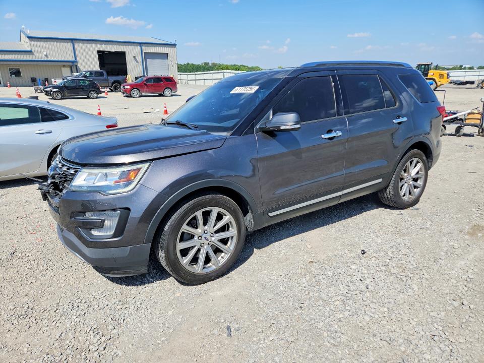 2017 Ford Explorer VIN 1FM5K7F8XHGB80589 COPART salvage auction — FRONT END, In - Cert Of Title-Salvage Title, sold $3,900 on 2026-07-09 (photo 1)