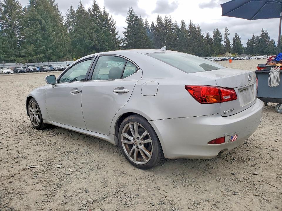 2007 Lexus Is 250 VIN JTHBK262X72049744 COPART salvage auction — FRONT END, Wa - Aff In Lieu Of Title - Rebuilt, sold $175 on 2026-07-31 (photo 2)