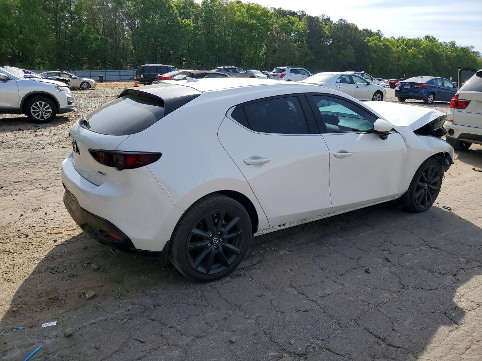 2021 Mazda 3 VIN JM1BPAML1M1348937 COPART salvage auction — FRONT END, Ga - Cert Of Title-Salvage, sold $1,800 on 2026-07-24 (photo 3)