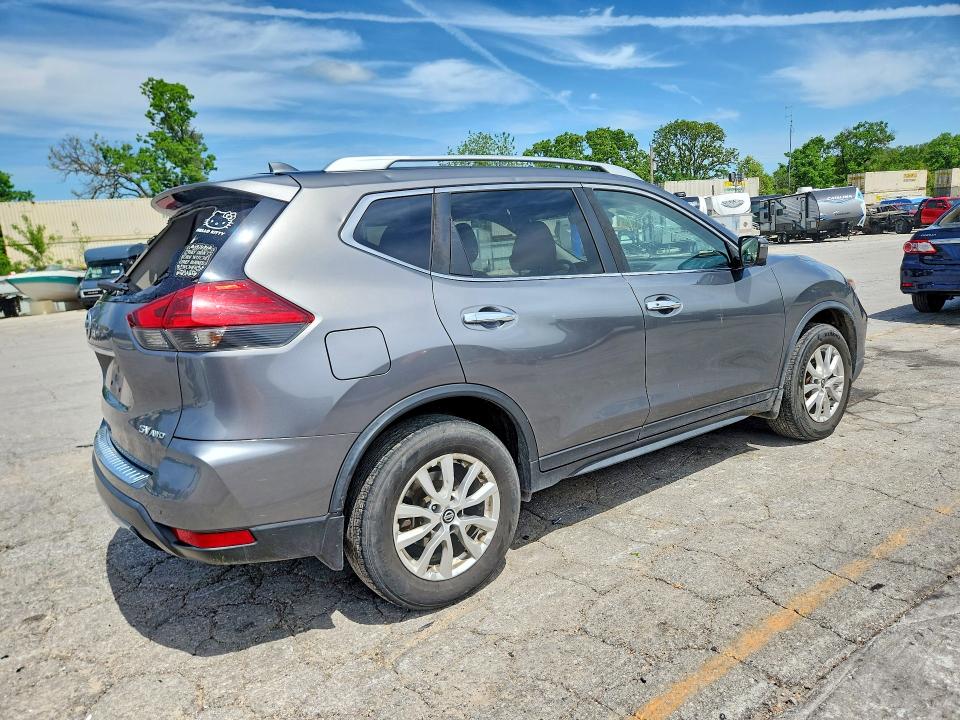 2017 Nissan Rogue VIN JN8AT2MV2HW001211 COPART salvage auction — HAIL, MO - SALVAGE CERTIFICATE OF TITLE, sold $1,600 on 2026-07-27 (photo 3)