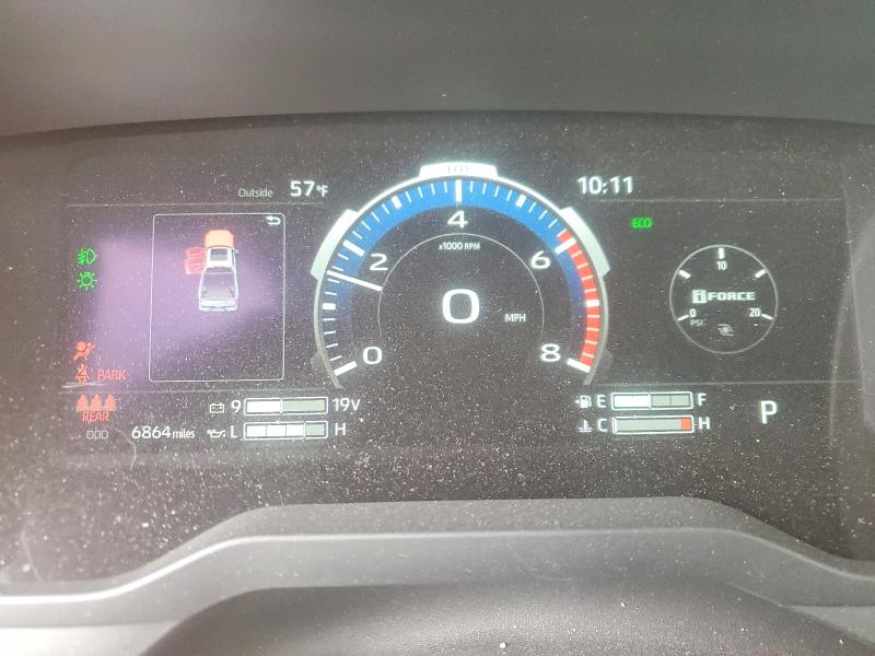 2026 Toyota Tundra VIN 5TFMA5DB6TX369514 COPART salvage auction — FRONT END, Co - Public - Salvage Title, sold $32,000 on 2026-07-14 (photo 9)
