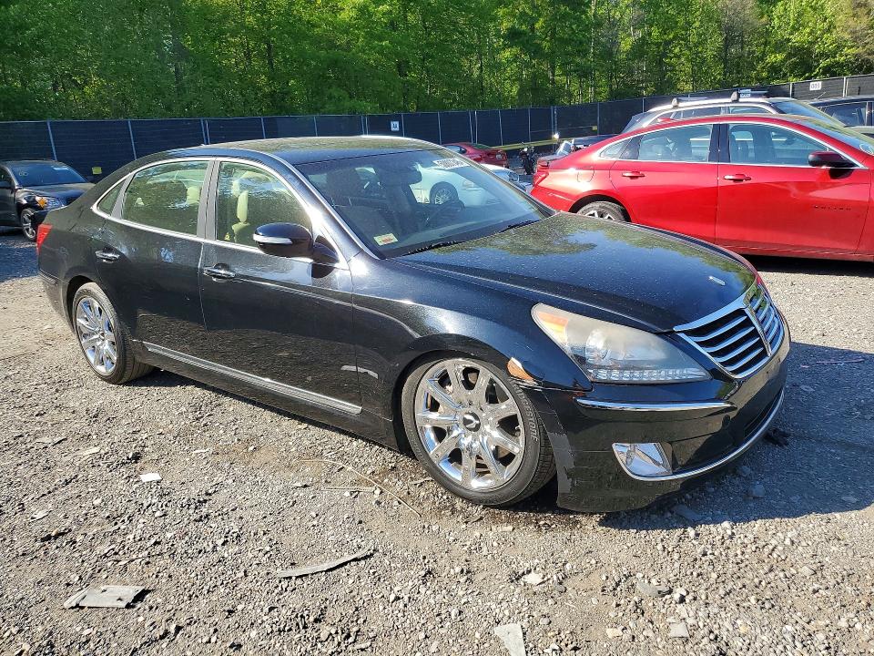 2012 Hyundai Equus VIN KMHGH4JH2CU052483 COPART salvage auction — FRONT END, MD, sold $1,000 on 2026-07-21 (photo 4)