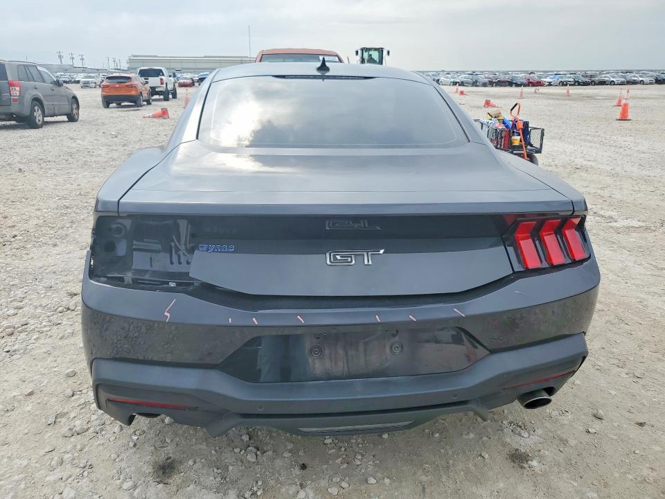 2024 Ford Mustang VIN 1FA6P8CFXR5400447 COPART salvage auction — ALL OVER, Tx - Salvage Vehicle Title, sold $16,800 on 2026-07-02 (photo 6)