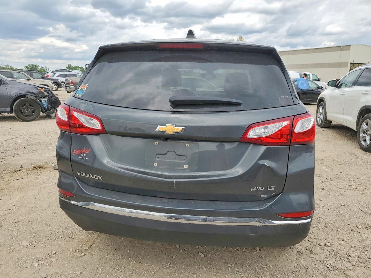 2021 Chevrolet Equinox VIN 3GNAXUEV4ML389186 COPART salvage auction — Rear End, MO - SALVAGE CERTIFICATE OF TITLE, sold $3,550 on 2026-06-25 (photo 6)