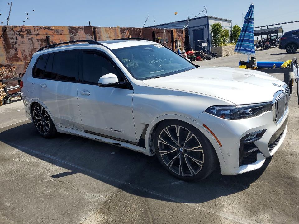 2019 BMW X7 VIN 5UXCX4C55KLB39499 COPART salvage auction — Front End, AZ - DIS/DLR/EXP ONLY SALVAGE TITLE, sold $29,500 on 2026-05-22 (photo 4)