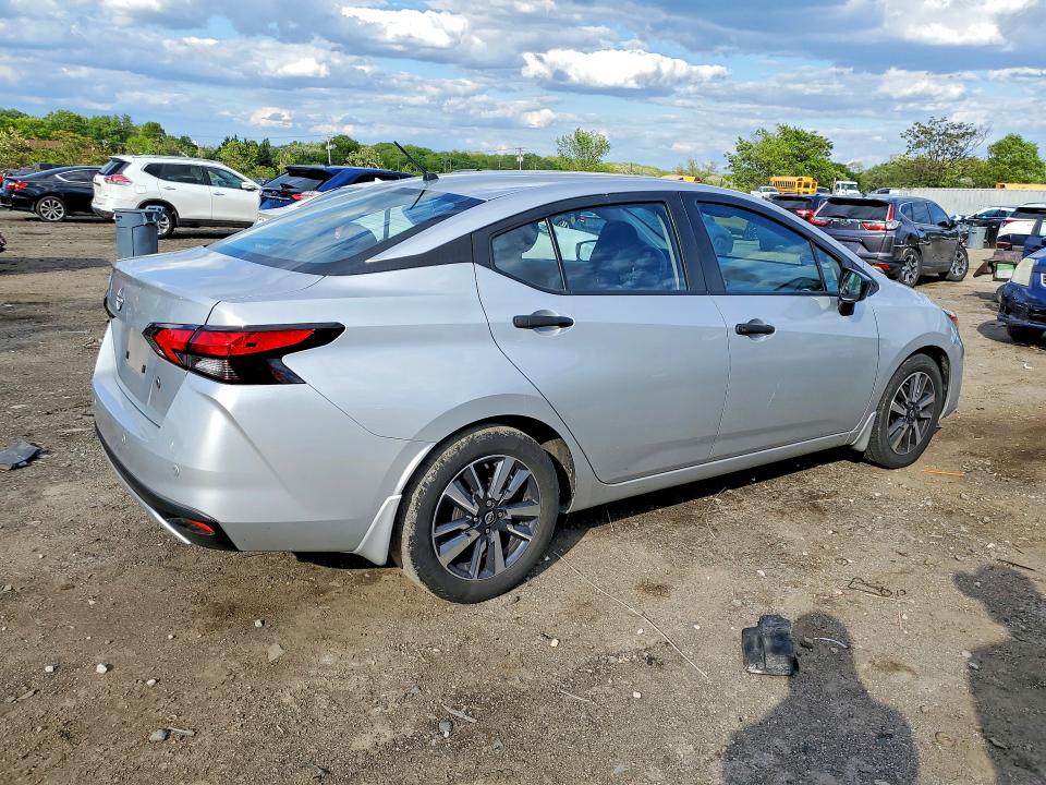 2024 Nissan Versa VIN 3N1CN8DV3RL819929 COPART salvage auction — FRONT END, Md - Cert Of Salvage > 75% Damage, sold $3,800 on 2026-07-09 (photo 3)