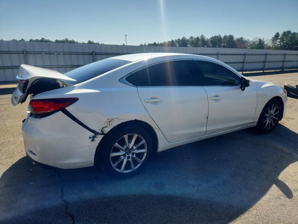 2014 Mazda 6 VIN JM1GJ1U51E1106580 COPART salvage auction — REAR END, Ct - Cert Of Title-Salvage, sold $625 on 2026-07-28 (photo 3)