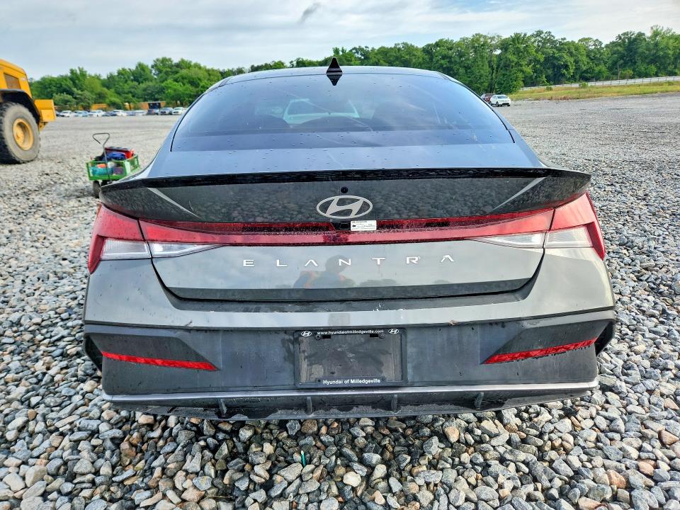 2025 Hyundai Elantra VIN KMHLM4DGXSU008646 COPART salvage auction — SIDE, Ga - Cert Of Title-Salvage, sold $4,550 on 2026-07-02 (photo 6)