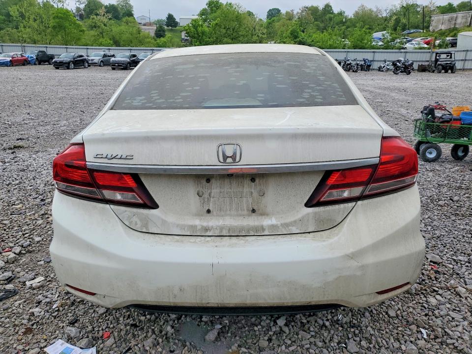 2013 Honda Civic VIN 19XFB2E52DE002298 COPART salvage auction — MECHANICAL, KY, sold $1,100 on 2026-07-10 (photo 6)