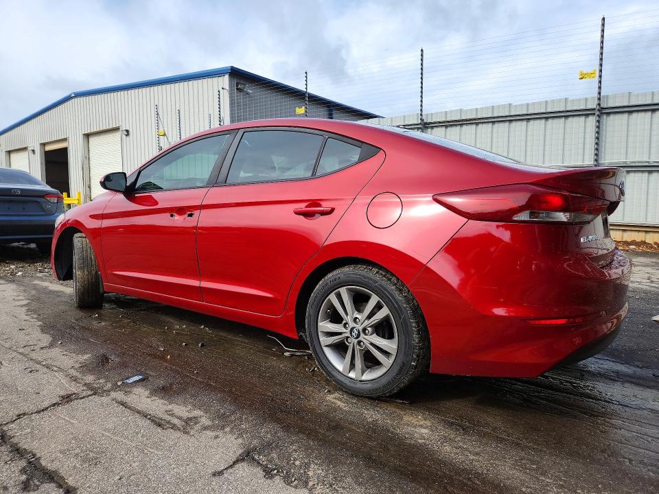 2017 Hyundai Elantra VIN KMHD84LF8HU171418 COPART salvage auction — FRONT END, Salvage Title, sold $1,850 on 2026-07-17 (photo 2)