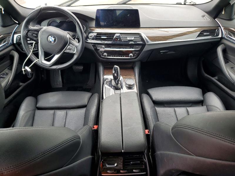 2019 BMW 5er VIN WBAJA5C5XKWW01080 COPART salvage auction — REAR END, Ca - Non-Repairable Vehicle Cert, sold $250 on 2026-07-30 (photo 8)