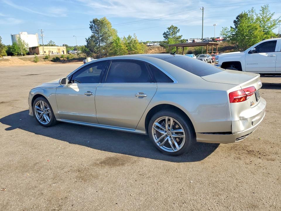 2017 Audi A8 VIN WAU44AFD3HN018719 COPART salvage auction — FRONT END, Sc - Cert Of Title-Salvage, sold $600 on 2026-07-24 (photo 2)