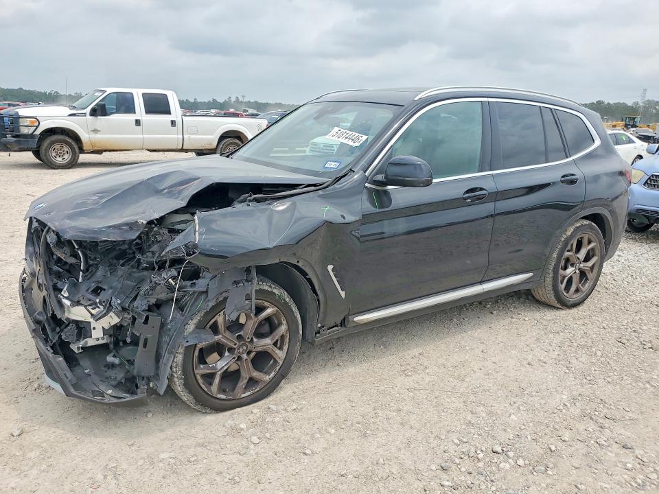 2024 BMW X3 VIN 5UX53DP00R9V52888 COPART salvage auction — FRONT END, Tx - Salvage Vehicle Title, sold $15,600 on 2026-07-10 (photo 1)