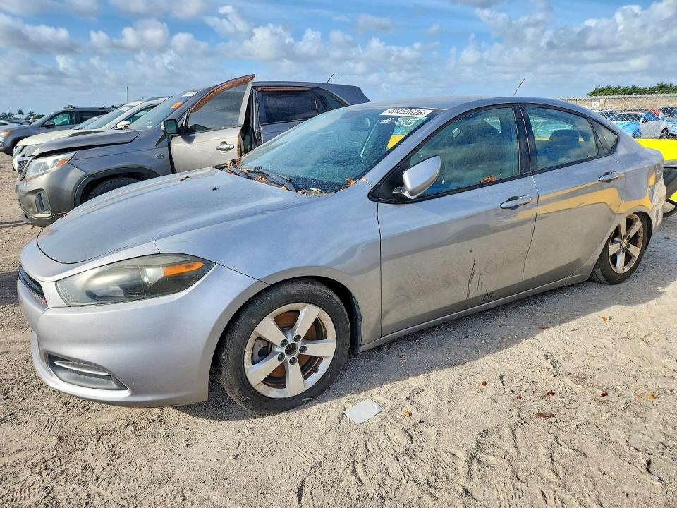 2015 Dodge Dart VIN 1C3CDFBB6FD172977 COPART salvage auction — REAR END, Fl - Cert Of Title-Slvg Rebld Flood, sold $875 on 2026-07-29 (photo 1)