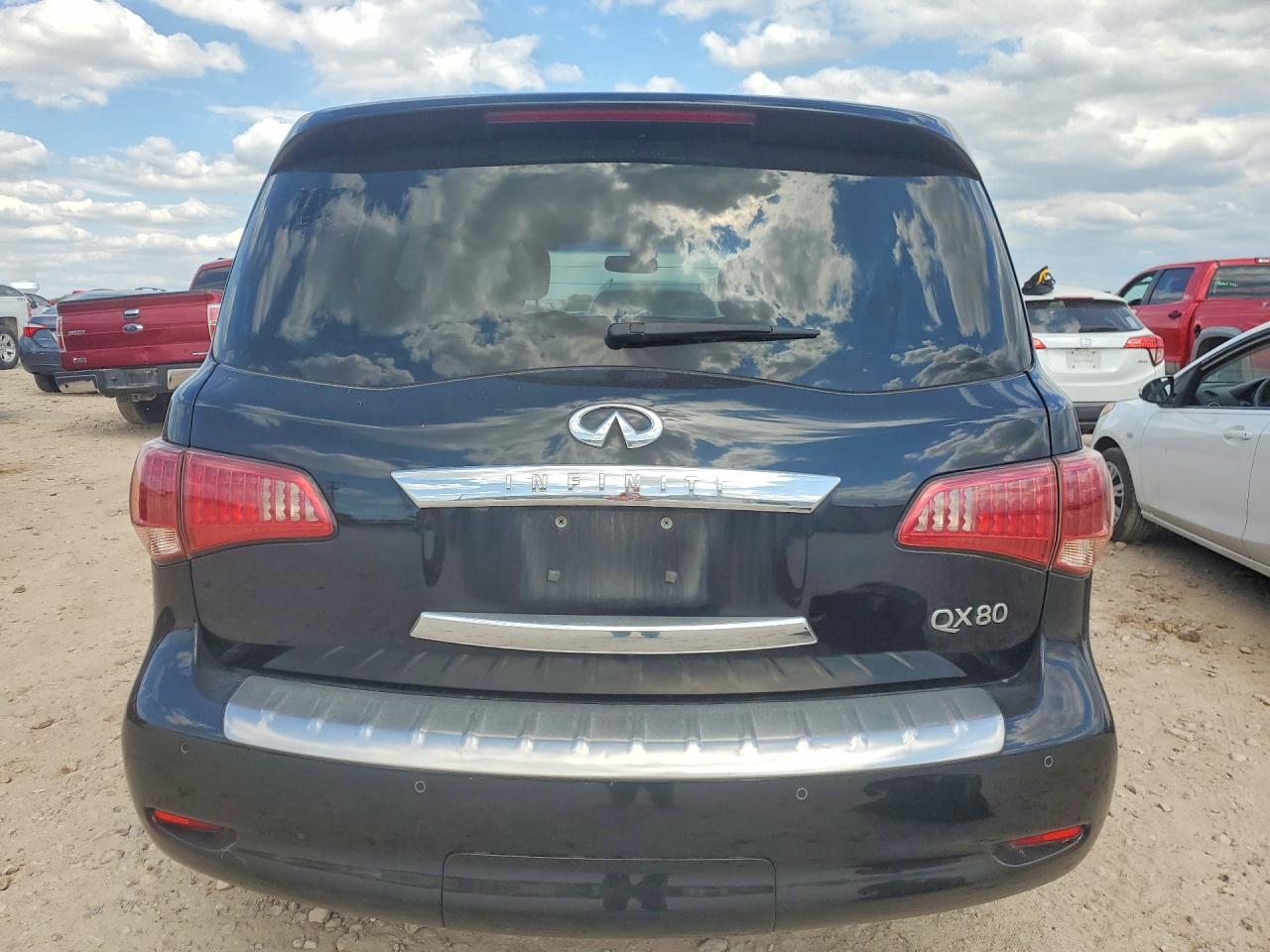 2017 Infiniti QX80 VIN JN8AZ2NE9H9158312 COPART salvage auction — Minor Dent/Scratches, TX - CERTIFICATE OF TITLE (P), sold $4,400 on 2026-07-08 (photo 6)