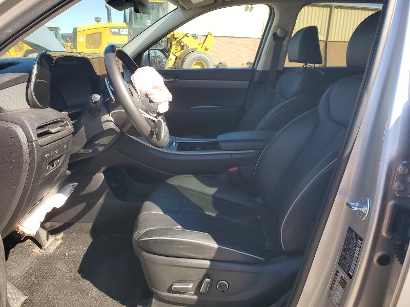 2025 Hyundai Palisade VIN KM8R2DGE7SU874718 COPART salvage auction — FRONT END, Id - Salvage Certificate Of Title, sold $8,700 on 2026-07-09 (photo 7)