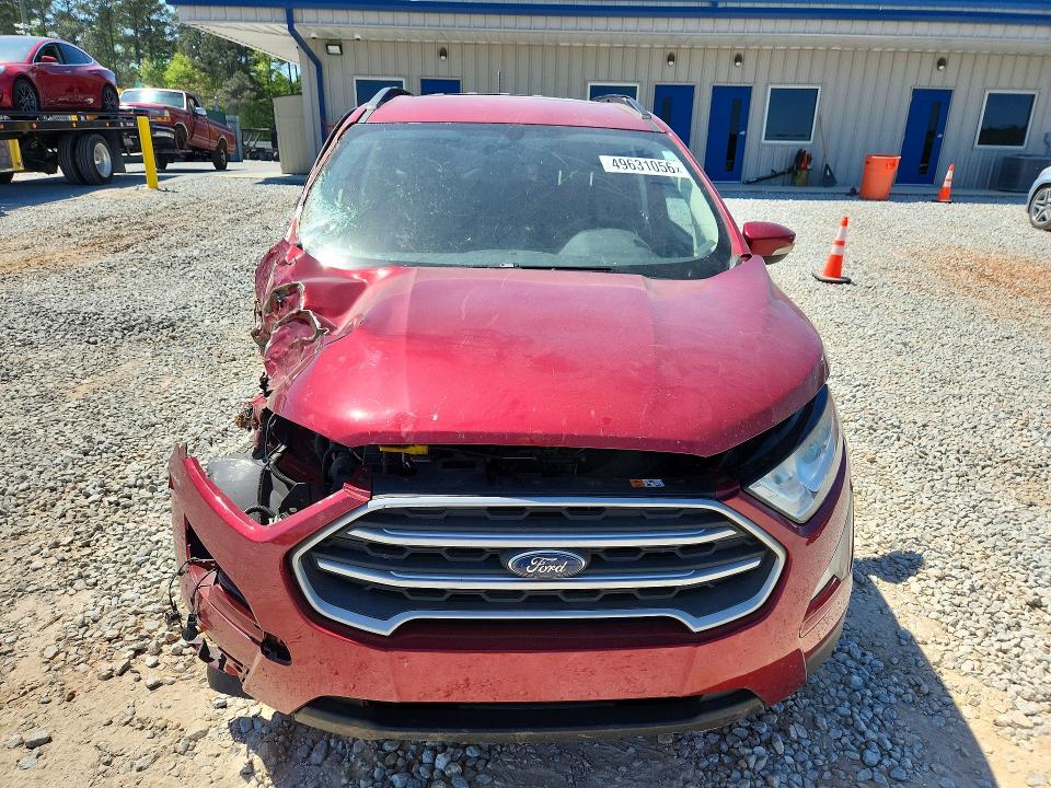 2020 Ford Ecosport VIN MAJ3S2GE4LC394552 COPART salvage auction — FRONT END, Ga - Cert Of Title-Salvage, sold $900 on 2026-07-09 (photo 5)