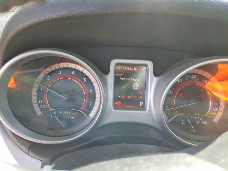 2018 Dodge Journey VIN 3C4PDDEG6JT389957 COPART salvage auction — REAR END, Salvage Title, sold $400 on 2026-08-11 (photo 9)