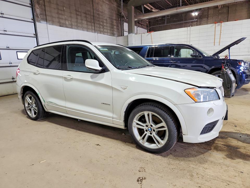 2014 BMW X3 VIN 5UXWX7C50E0E76425 COPART salvage auction — FRONT END, Mn - Parts Vehicle Bill Of Sale, sold $850 on 2026-07-02 (photo 4)