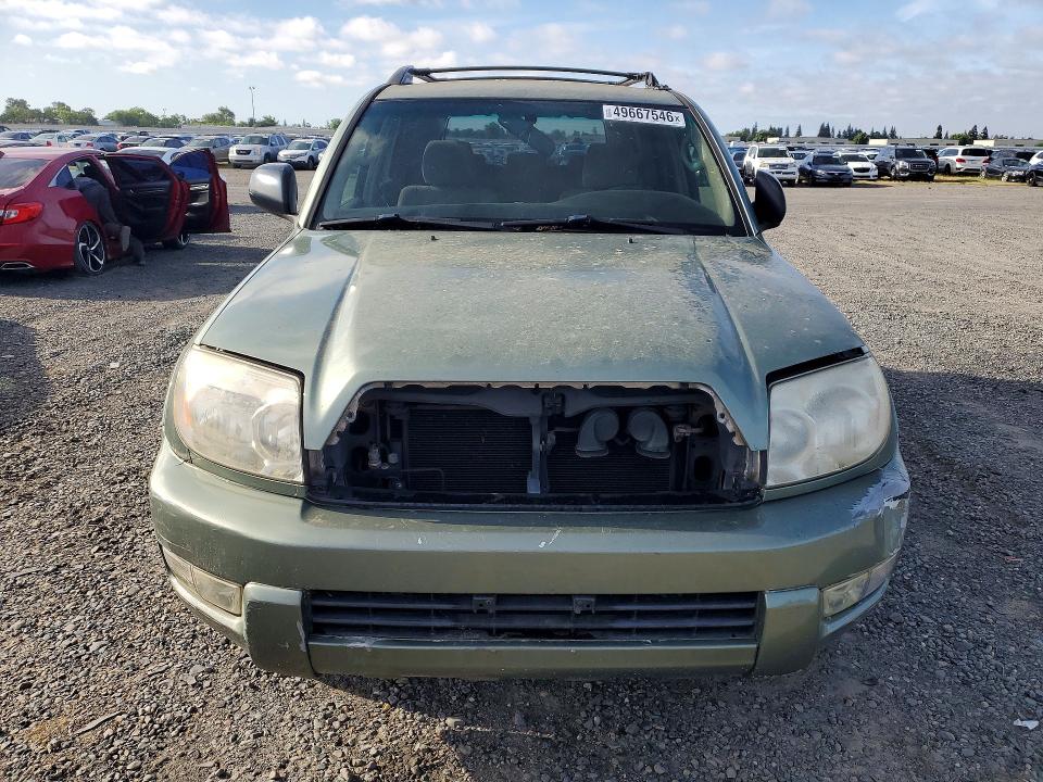 2003 Toyota 4runner VIN JTEZU14R530014549 COPART salvage auction — FRONT END, Ca - Dis/Dlr/Exp Only Clean Title, sold $1,700 on 2026-07-09 (photo 5)