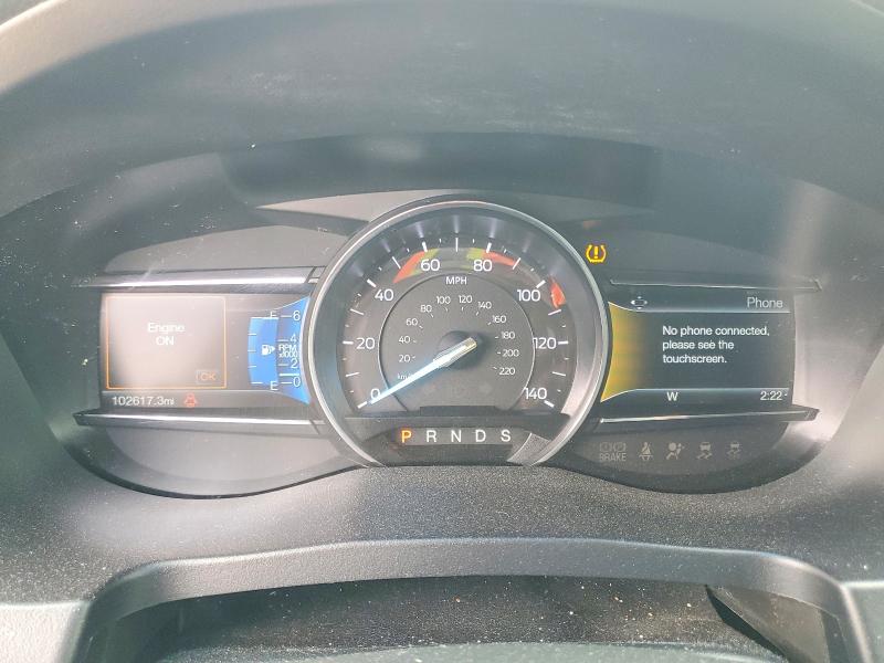 2017 Ford Explorer VIN 1FM5K7D86HGD63605 COPART salvage auction — REAR END, Tx - Salvage Vehicle Title, sold $3,500 on 2026-07-02 (photo 9)
