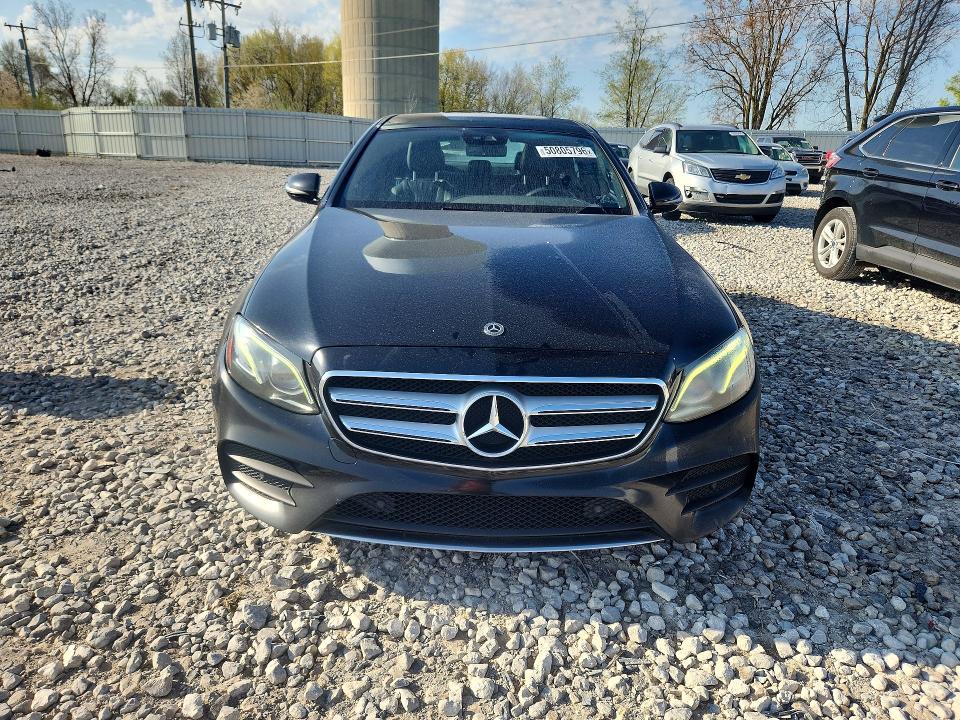 2018 Mercedes-benz E-klasse VIN WDDZF6GB4JA365802 COPART salvage auction — NORMAL WEAR, Mi - Certificate Of Title, sold $8,900 on 2026-07-23 (photo 5)