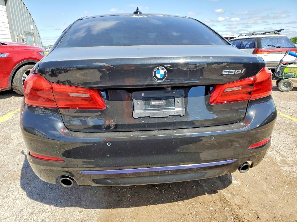 2019 BMW 5er VIN WBAJA5C57KBX87216 COPART salvage auction — SIDE, Salvage Title, sold $7,200 on 2026-08-24 (photo 6)