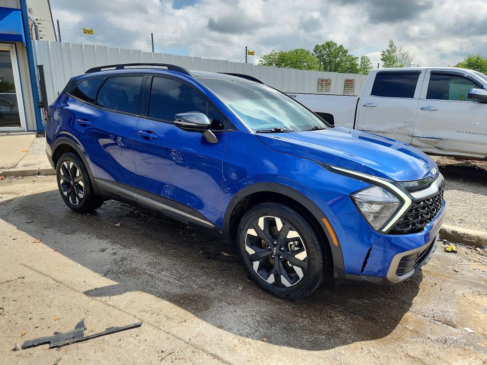 2023 Kia Sportage VIN 5XYK6CAF3PG032893 COPART salvage auction — SIDE, Ky - Cert Of Title-Salvage, sold $7,500 on 2026-07-09 (photo 4)