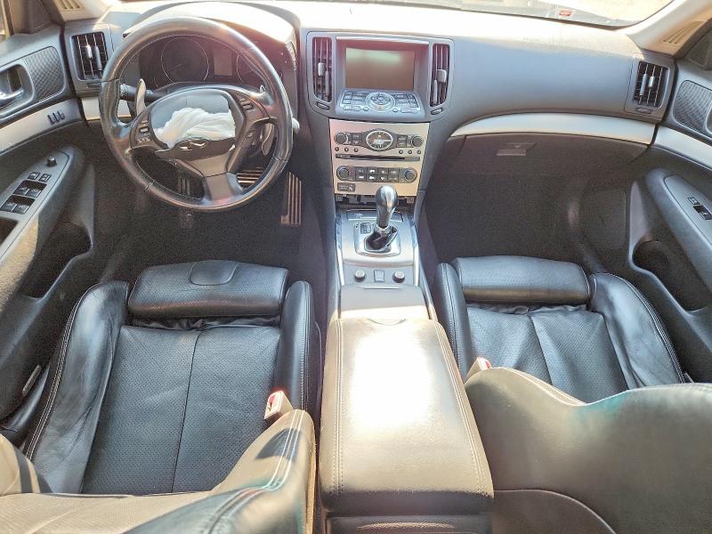2013 Infiniti G37 VIN JN1CV6AR7DM353836 COPART salvage auction — FRONT END, In - Certificate Of Title, sold $525 on 2026-07-06 (photo 8)
