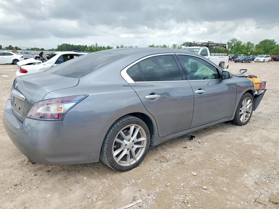 2014 Nissan Maxima VIN 1N4AA5APXEC458392 COPART salvage auction — FRONT END, Salvage Title, sold $675 on 2026-07-10 (photo 3)