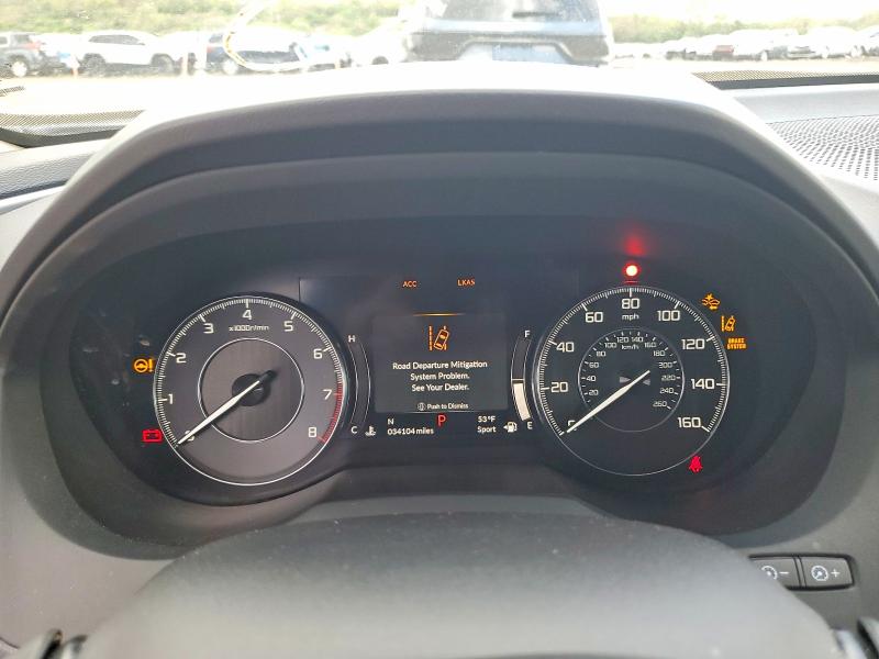 2020 Acura Rdx VIN 5J8TC2H58LL029069 COPART salvage auction — VANDALISM, Il - Certificate Of Title, sold $10,400 on 2026-07-01 (photo 9)