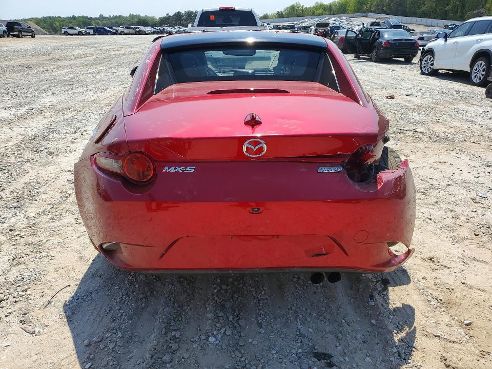 2019 Mazda Mx-5 miata VIN JM1NDAM77K0305716 COPART salvage auction — ALL OVER, Ga - Cert Of Title-Salvage, sold $1,800 on 2026-07-15 (photo 6)