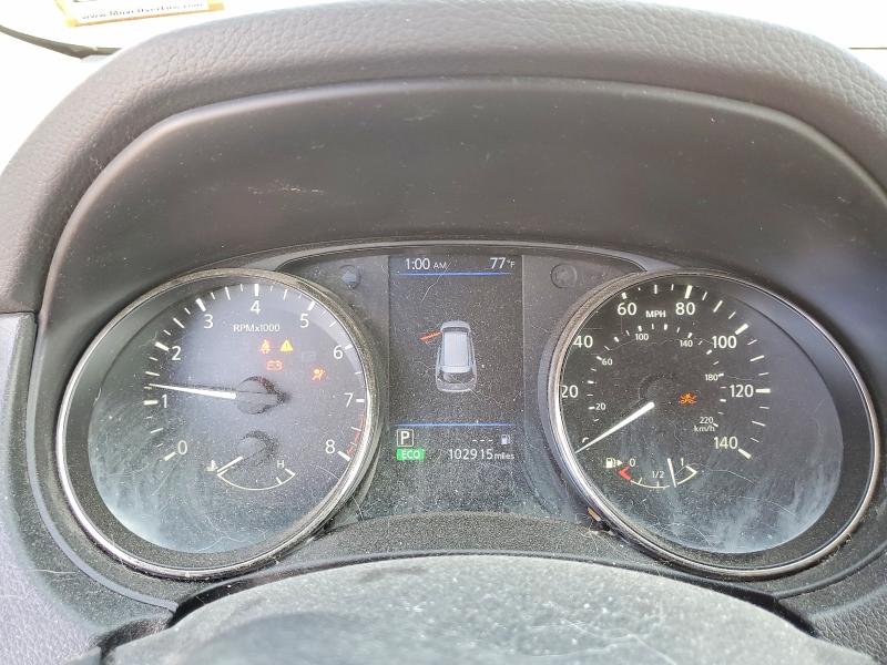 2019 Nissan Rogue VIN JN8AT2MV4KW379361 COPART salvage auction — FRONT END, Nj - Cert Of Title-Salvage, sold $1,900 on 2026-07-24 (photo 9)