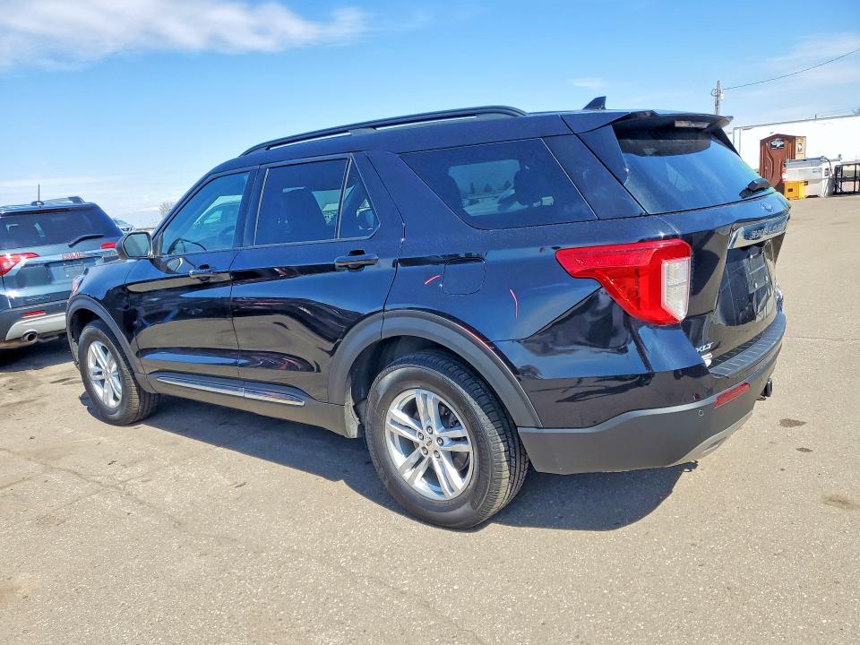 2020 Ford Explorer VIN 1FMSK8DH8LGC81506 COPART salvage auction — REAR END, Id - Salvage Certificate Of Title, sold $8,300 on 2026-07-28 (photo 2)