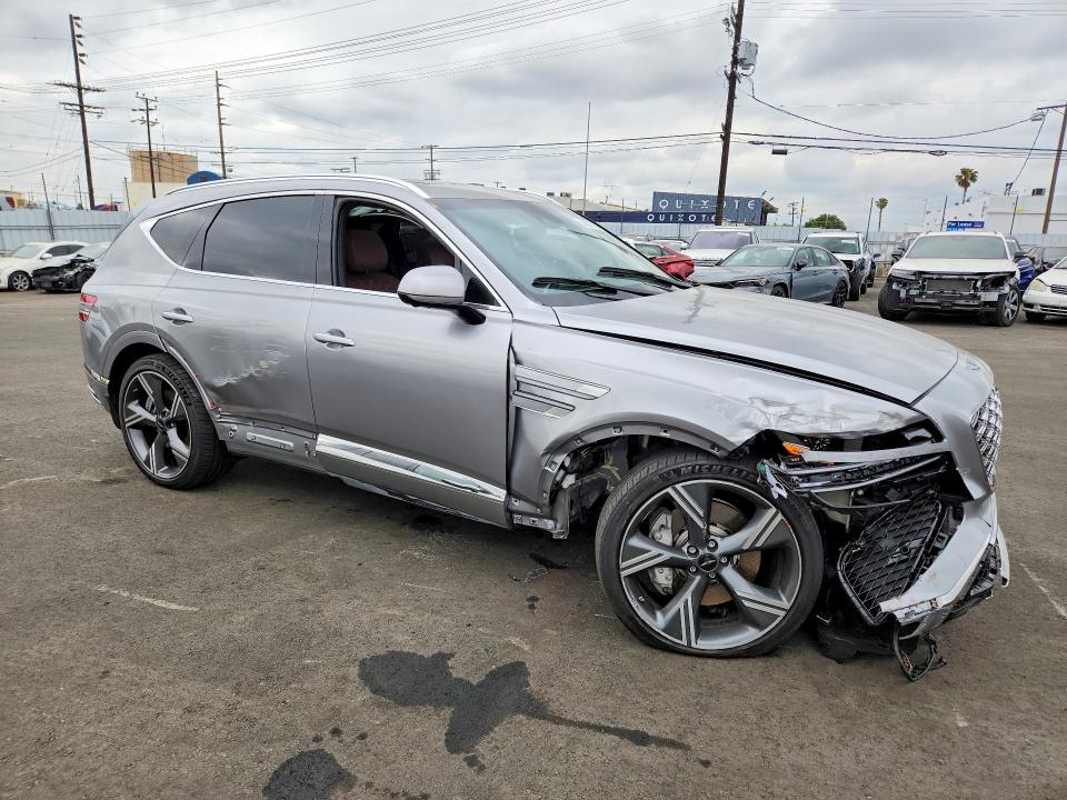 2025 Genesis Gv80 VIN KMUHEESC5SU234751 COPART salvage auction — FRONT END, CA - SALVAGE CERTIFICATE, sold $550 on 2026-07-27 (photo 4)