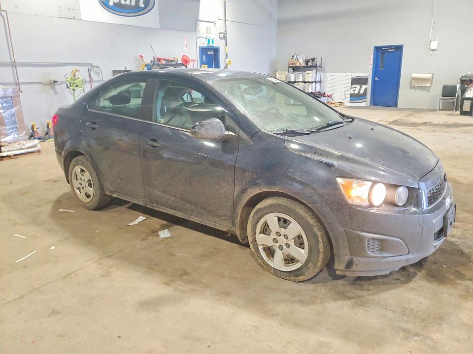 2015 Chevrolet SONIC VIN 1G1JC5SH3F4204085 COPART salvage auction — FRONT END, NB - SALVAGE TITLE, sold $325 on 2026-07-02 (photo 4)