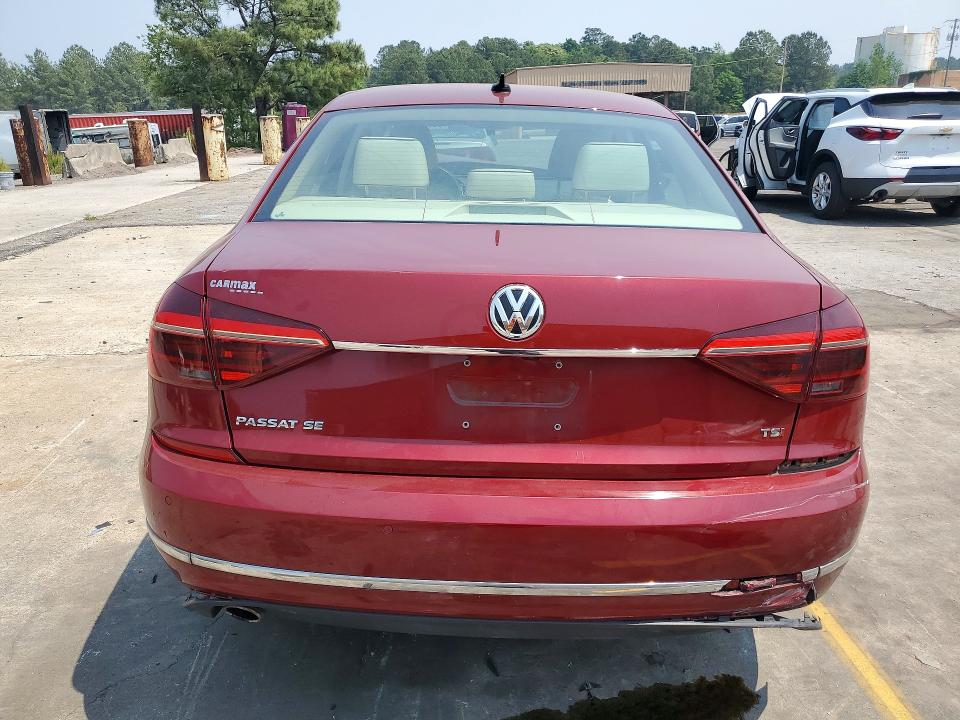 2017 Volkswagen Passat VIN 1VWGT7A32HC006347 COPART salvage auction — FRONT END, Salvage Title, sold $1,400 on 2026-09-04 (photo 6)