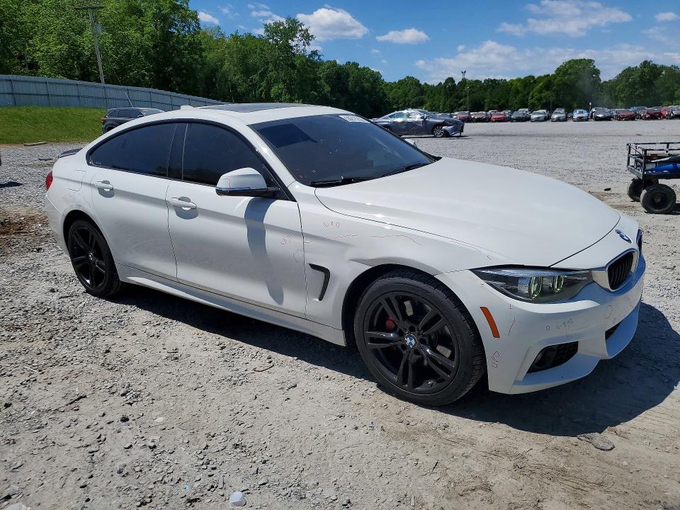 2018 BMW 4er VIN WBA4J3C53JBG90534 COPART salvage auction — FRONT END, Nc - Salvage Certificate Of Title, sold $9,400 on 2026-07-08 (photo 4)