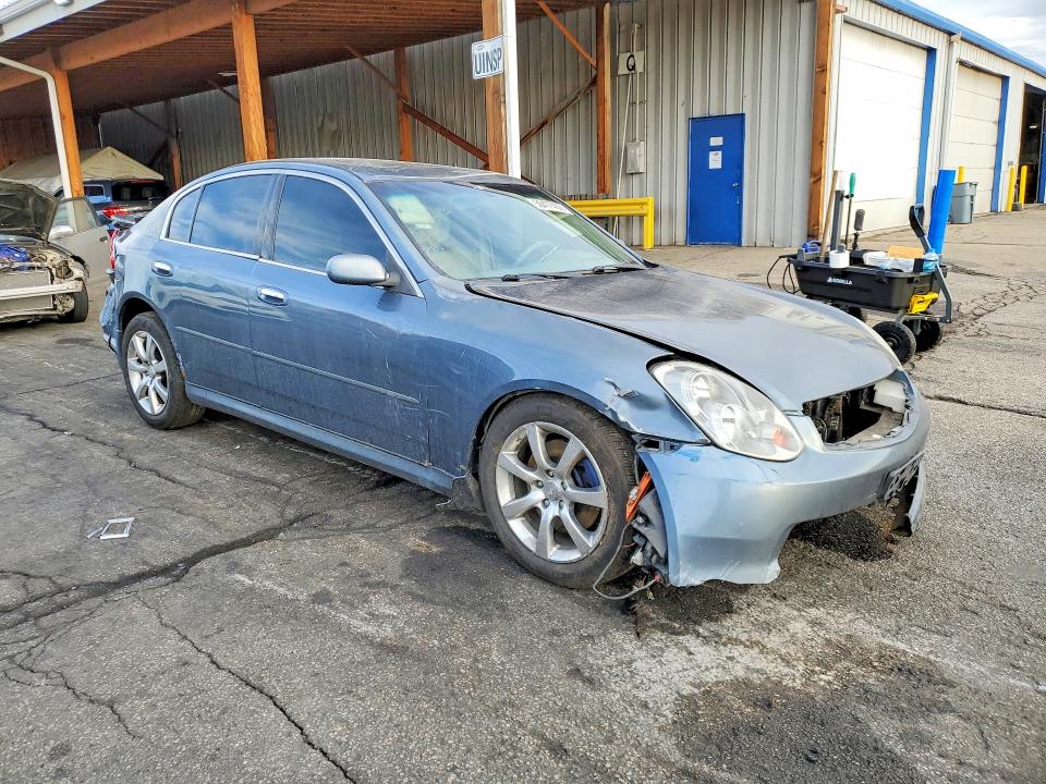 2006 Infiniti G VIN JNKCV51F16M610925 COPART salvage auction — FRONT END, CO - PUBLIC - SALVAGE TITLE, sold $350 on 2026-07-02 (photo 4)