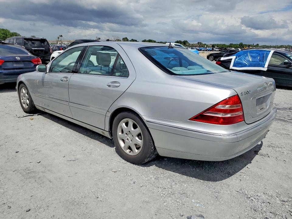 2000 Mercedes-benz S class VIN WDBNG75J8YA093477 COPART salvage auction — NORMAL WEAR, FL - CERTIFICATE OF TITLE (P), sold $650 on 2026-07-17 (photo 2)