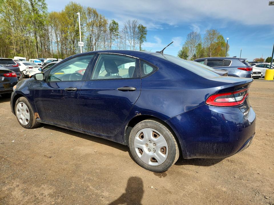 2013 Dodge Dart VIN 1C3CDFAA4DD304379 COPART salvage auction — HAIL, Ny - Certificate Of Title, sold $1,900 on 2026-07-09 (photo 2)