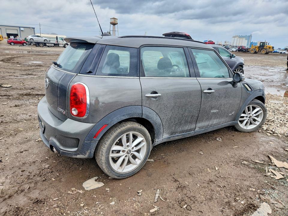 2012 Mini Cooper VIN WMWZC5C50CWL58040 COPART salvage auction — FRONT END, Fl - Certificate Of Title (P), sold $725 on 2026-07-20 (photo 3)