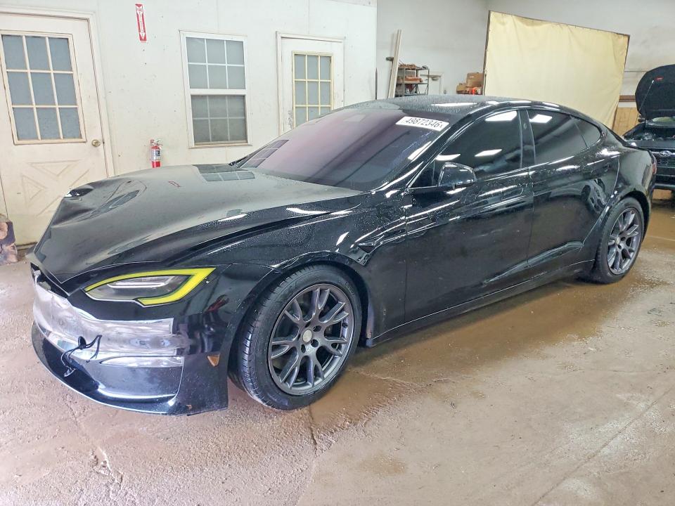 2021 Tesla Model s VIN 5YJSA1E65MF441767 — COPART salvage auction photo
